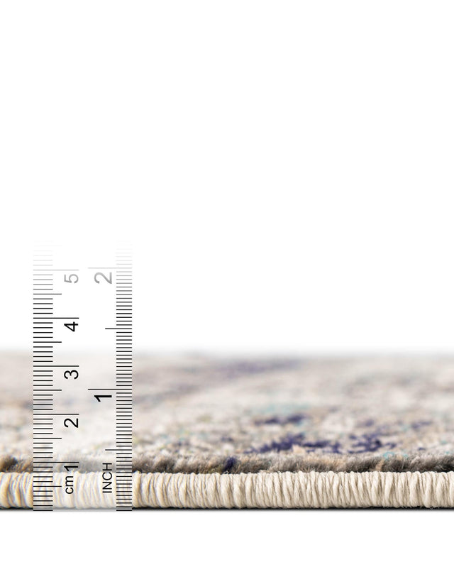 Gray 8' x 10' Chromatic Rectangle Area Rug 100% Polypropylene With Cotton Backing Abstract Modern Colorful Carpet Mat for Home Decor & Interior Design for Sale at Rug Engine