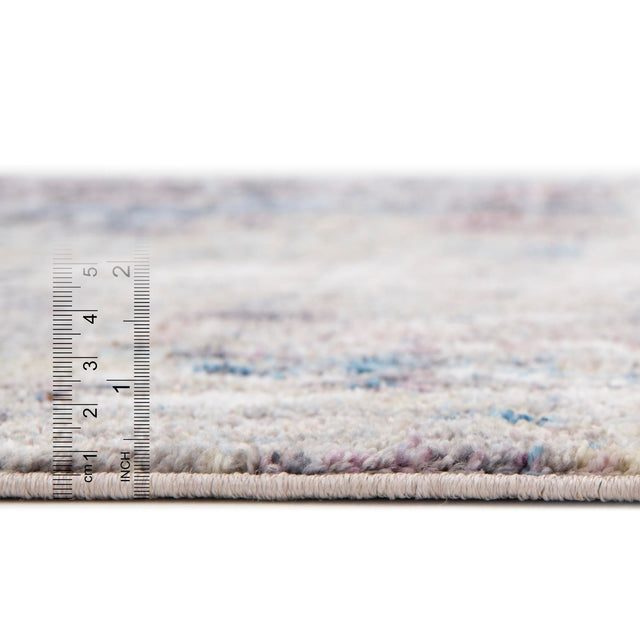 Multicolor 5' 1 x 8' Jill Zarin Downtown Rectangle Area Rug 100% Polyester (Space-Dyed Yarn) Abstract Modern Colorful Vivid Carpet for Home Interior Design for Sale at Rug Engine