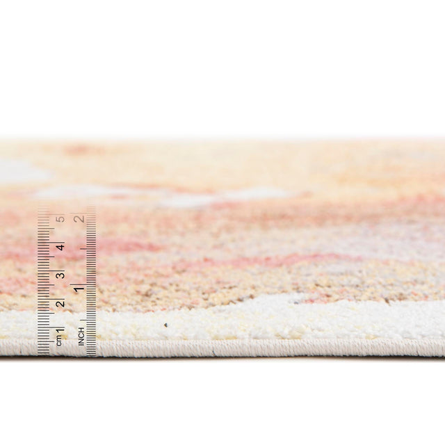 Multicolor 2' 7 x 10' Jill Zarin Downtown Runner Area Rug 100% Polyester (Space-Dyed Yarn) Abstract Modern Colorful Vivid Carpet for Home Interior Design for Sale at Rug Engine