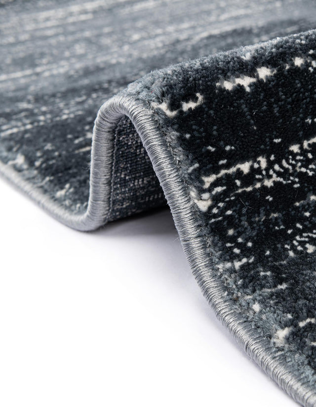 Navy Blue 4' 1 x 6' 1 Jill Zarin Uptown Rectangle Area Rug 70% Polypropylene & 30% Polyester Contemporary Carpet for Living, Dining, Office, Bedroom for Sale at Rug Engine