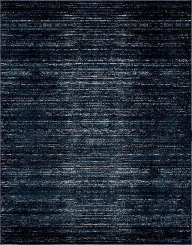 Navy Blue 8' x 10' Jill Zarin Uptown Rectangle Area Rug 70% Polypropylene & 30% Polyester Contemporary Carpet for Living, Dining, Office, Bedroom for Sale at Rug Engine