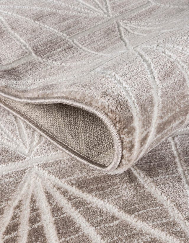 Brown 9' x 12' 2 Jill Zarin Uptown Rectangle Area Rug 70% Polypropylene & 30% Polyester Contemporary Carpet for Living, Dining, Office, Bedroom for Sale at Rug Engine