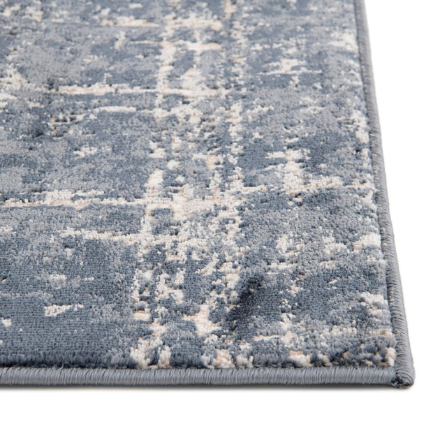 Navy Blue 1' 8 x 1' 8 Jill Zarin Uptown Sample Area Rug 70% Polypropylene & 30% Polyester Contemporary Carpet for Living, Dining, Office, Bedroom for Sale at Rug Engine