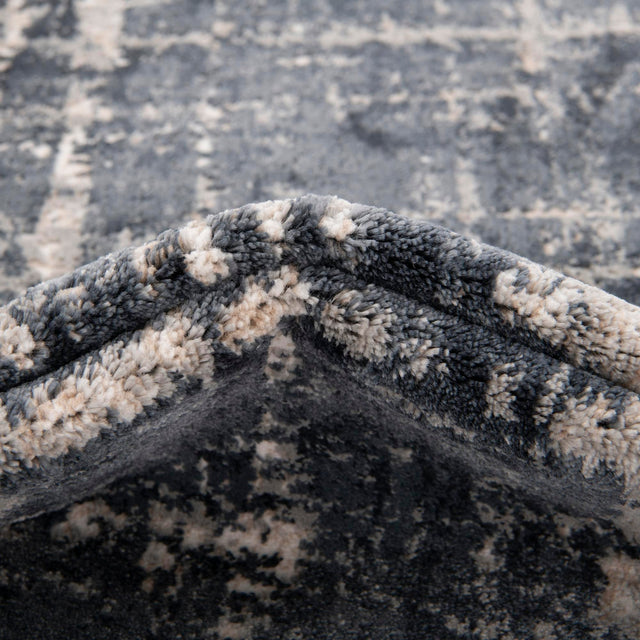 Navy Blue 9' x 12' 2 Jill Zarin Uptown Rectangle Area Rug 70% Polypropylene & 30% Polyester Contemporary Carpet for Living, Dining, Office, Bedroom for Sale at Rug Engine