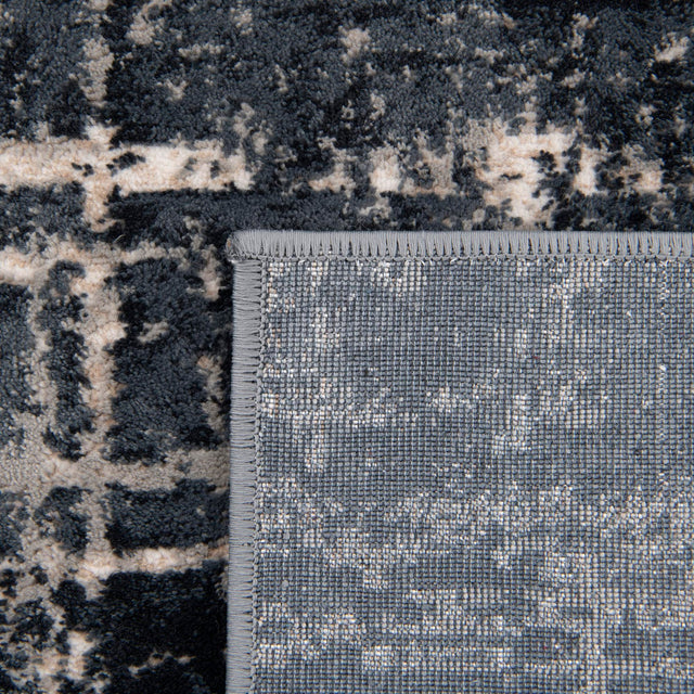 Navy Blue 9' x 12' 2 Jill Zarin Uptown Rectangle Area Rug 70% Polypropylene & 30% Polyester Contemporary Carpet for Living, Dining, Office, Bedroom for Sale at Rug Engine