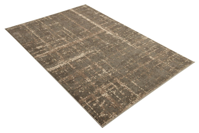 Gray 4' 1 x 6' 1 Jill Zarin Uptown Rectangle Area Rug 70% Polypropylene & 30% Polyester Contemporary Carpet for Living, Dining, Office, Bedroom for Sale at Rug Engine