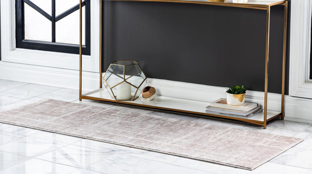 Light Brown 2' 7 x 13' 11 Jill Zarin Uptown Runner Area Rug 70% Polypropylene & 30% Polyester Contemporary Carpet for Living, Dining, Office, Bedroom for Sale at Rug Engine