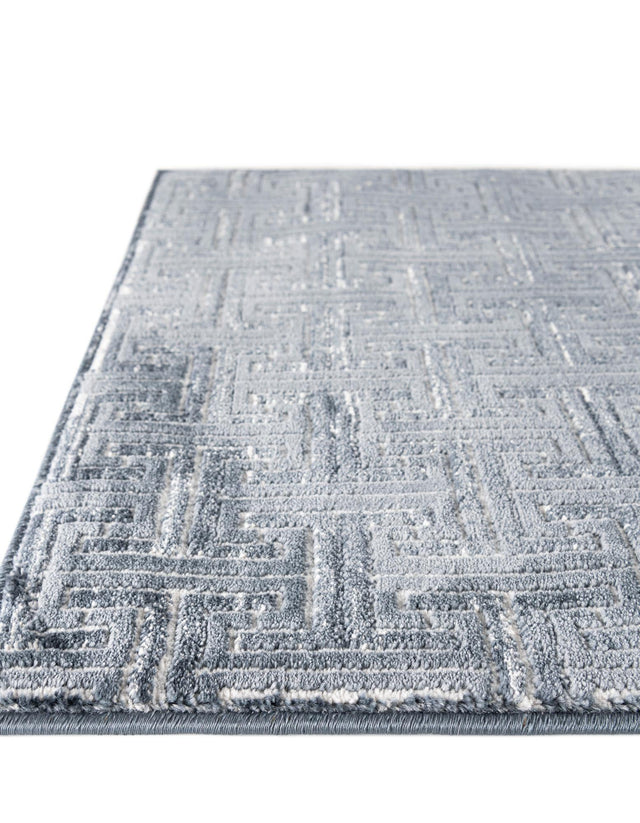 Navy Blue 5' 1 x 8' Jill Zarin Uptown Rectangle Area Rug 70% Polypropylene & 30% Polyester Contemporary Carpet for Living, Dining, Office, Bedroom for Sale at Rug Engine