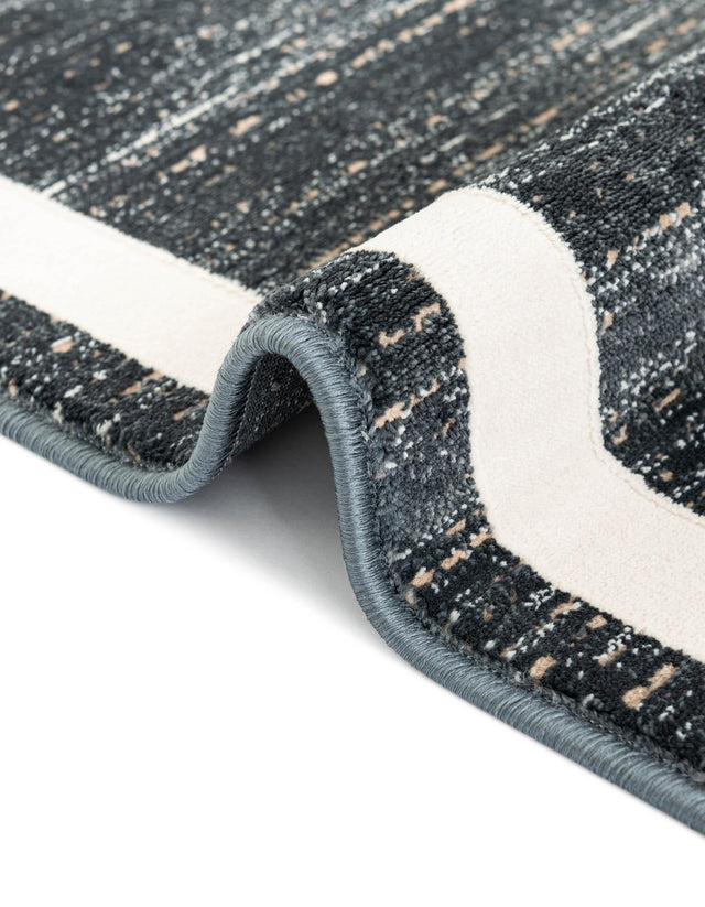 Navy Blue 2' 7 x 13' 11 Jill Zarin Uptown Runner Area Rug 70% Polypropylene & 30% Polyester Contemporary Carpet for Living, Dining, Office, Bedroom for Sale at Rug Engine