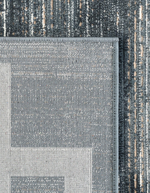 Navy Blue 8' x 10' Jill Zarin Uptown Rectangle Area Rug 70% Polypropylene & 30% Polyester Contemporary Carpet for Living, Dining, Office, Bedroom for Sale at Rug Engine