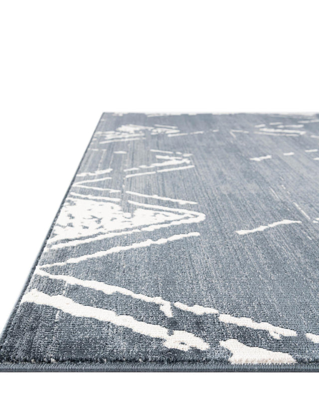 Navy Blue 2' 7 x 8' Jill Zarin Uptown Runner Area Rug 70% Polypropylene & 30% Polyester Contemporary Carpet for Living, Dining, Office, Bedroom for Sale at Rug Engine