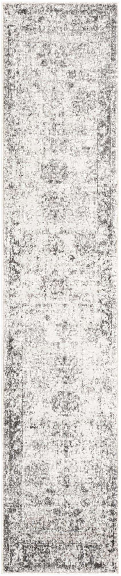 Gray 2' x 9' 10 Sofia Runner Area Rug Discounted Clearance Final Sale
