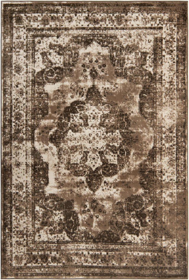Light Brown 6' 1 x 9' Sofia Rectangle Area Rug Durable Easy Clean Stain Resistant Unique Carpet for Affordable Interior Home Design for Sale at Rug Engine