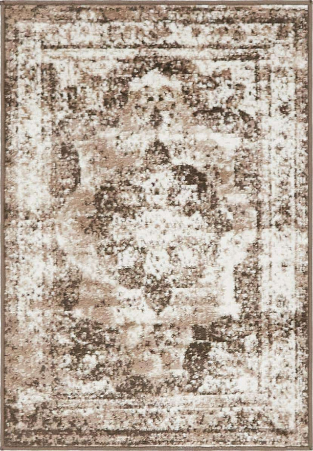 Light Brown 2' x 3' 1 Sofia Rectangle Area Rug Durable Easy Clean Stain Resistant Unique Carpet for Affordable Interior Home Design for Sale at Rug Engine