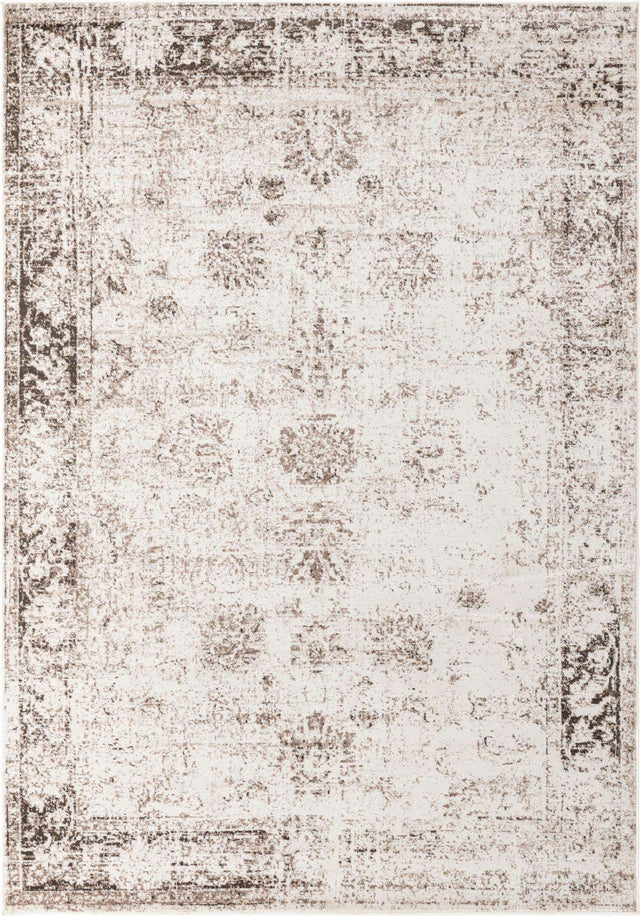 Beige 7' 1 x 10' Sofia Rectangle Area Rug Durable Easy Clean Stain Resistant Unique Carpet for Affordable Interior Home Design for Sale at Rug Engine