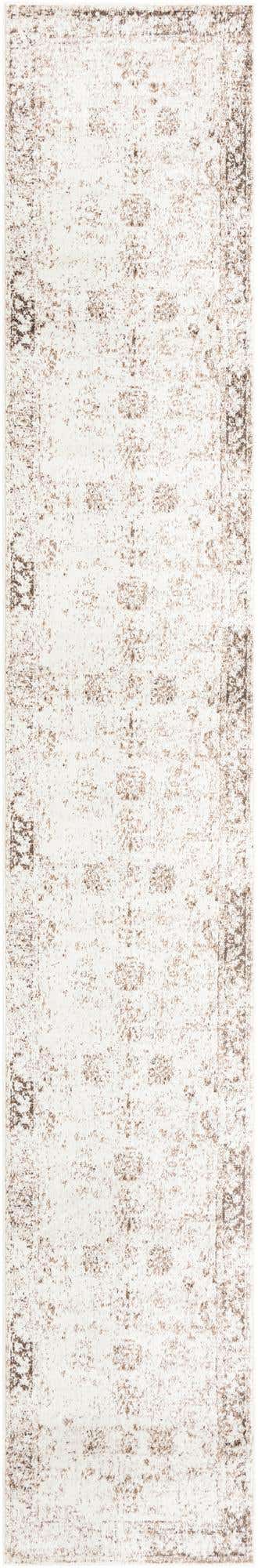 Beige 3' 3 x 19' 8 Sofia Runner Area Rug Durable Easy Clean Stain Resistant Unique Carpet for Affordable Interior Home Design for Sale at Rug Engine