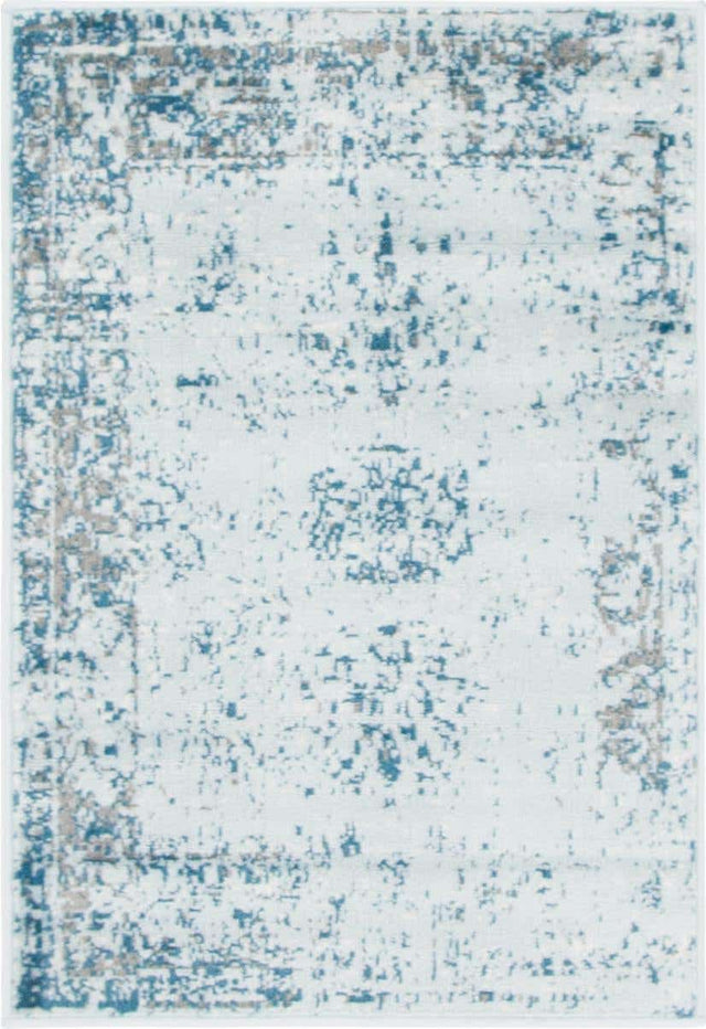 Light Blue 2' x 3' 1 Sofia Rectangle Area Rug Durable Easy Clean Stain Resistant Unique Carpet for Affordable Interior Home Design for Sale at Rug Engine