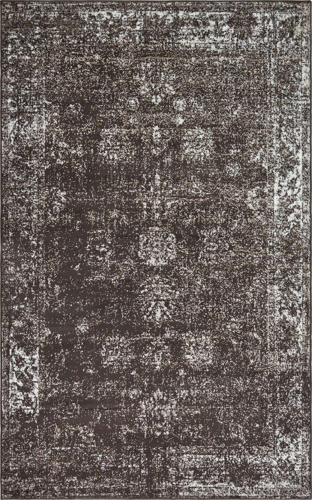 Brown 3' 1 x 5' 3 Sofia Rectangle Area Rug Durable Easy Clean Stain Resistant Unique Carpet for Affordable Interior Home Design for Sale at Rug Engine