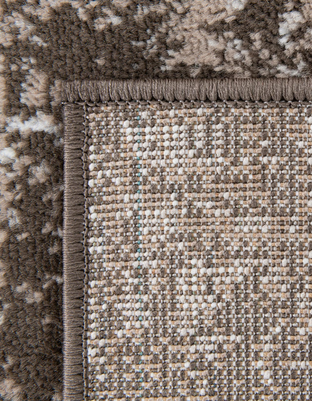Brown 6' 1 x 6' 1 Sofia Square Area Rug Durable Easy Clean Stain Resistant Unique Carpet for Affordable Interior Home Design for Sale at Rug Engine
