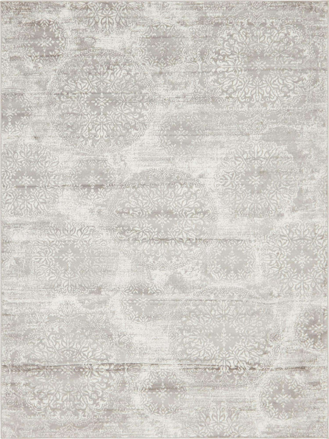 Light Gray 7' 10 x 11' Sofia Rectangle Area Rug Durable Easy Clean Stain Resistant Unique Carpet for Affordable Interior Home Design for Sale at Rug Engine