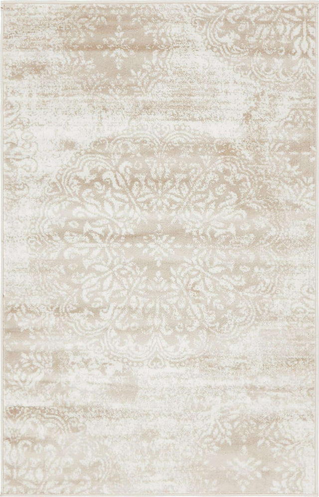 Beige 3' 1 x 5' 3 Sofia Rectangle Area Rug