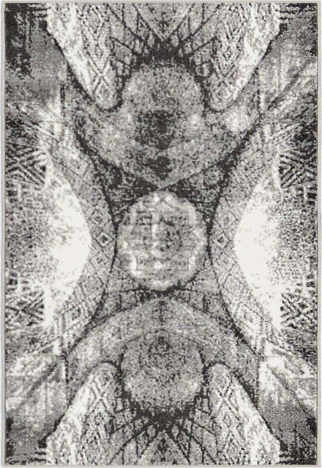 Dark Gray 2' x 3' 1 Sofia Rectangle Area Rug Durable Easy Clean Stain Resistant Unique Carpet for Affordable Interior Home Design for Sale at Rug Engine