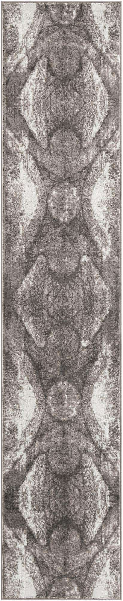 Dark Gray 2' x 9' 10 Sofia Runner Area Rug Durable Easy Clean Stain Resistant Unique Carpet for Affordable Interior Home Design for Sale at Rug Engine