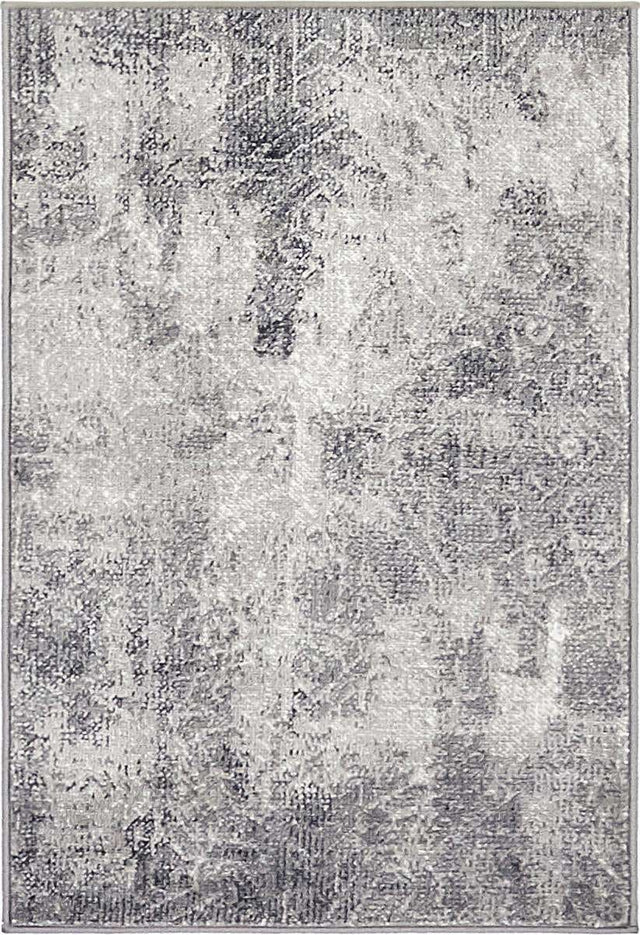 Dark Gray 2' x 3' 1 Sofia Rectangle Area Rug Durable Easy Clean Stain Resistant Unique Carpet for Affordable Interior Home Design for Sale at Rug Engine