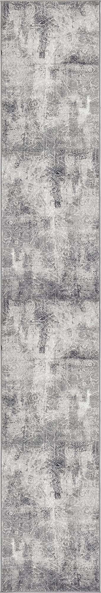 Dark Gray 3' 1 x 19' 8 Sofia Runner Area Rug Durable Easy Clean Stain Resistant Unique Carpet for Affordable Interior Home Design for Sale at Rug Engine