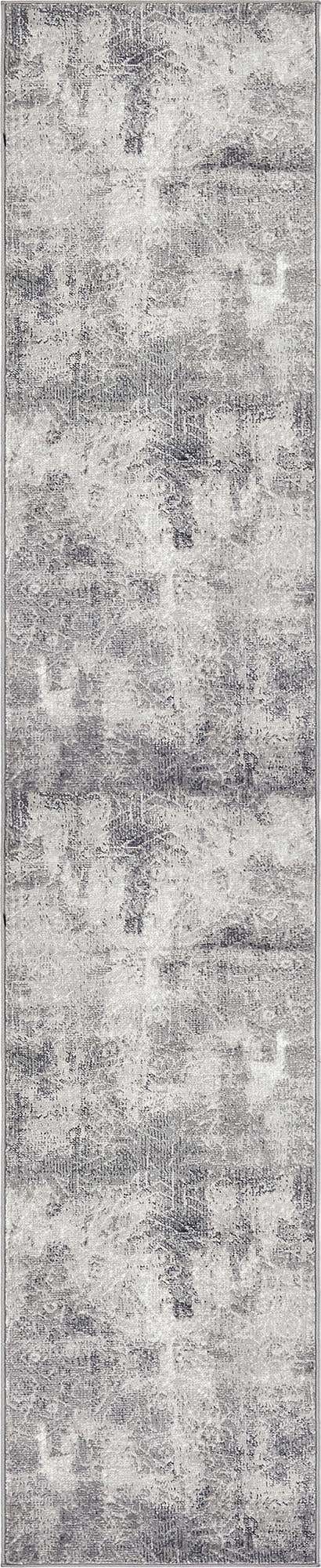 Dark Gray 3' 1 x 16' 5 Sofia Runner Area Rug Durable Easy Clean Stain Resistant Unique Carpet for Affordable Interior Home Design for Sale at Rug Engine