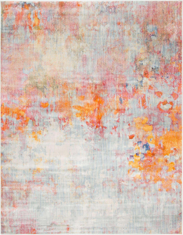 Multicolor 8' x 10' Helios Rectangle Area Rug 100% Polypropylene (Space-Dyed Yarn) Easy Clean With Cotton Backing Contemporary Carpet for Sale at Rug Engine