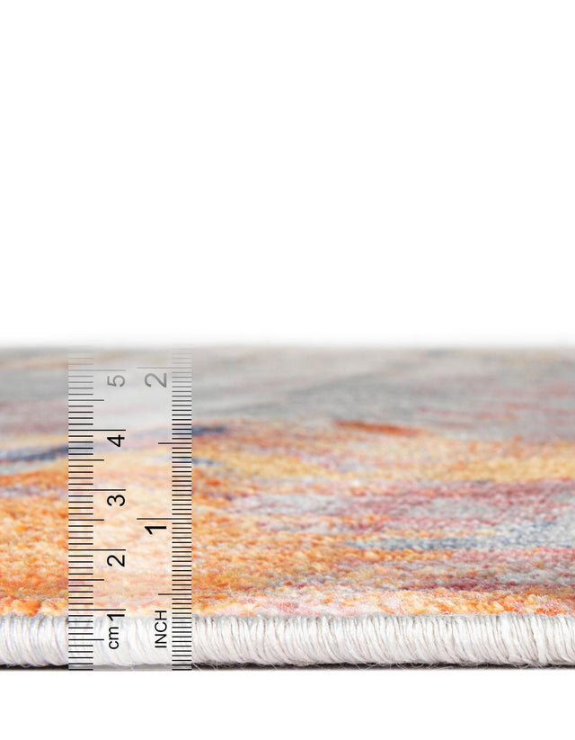 Multicolor 2' 2 x 6' 1 Helios Runner Area Rug 100% Polypropylene (Space-Dyed Yarn) Easy Clean With Cotton Backing Contemporary Carpet for Sale at Rug Engine