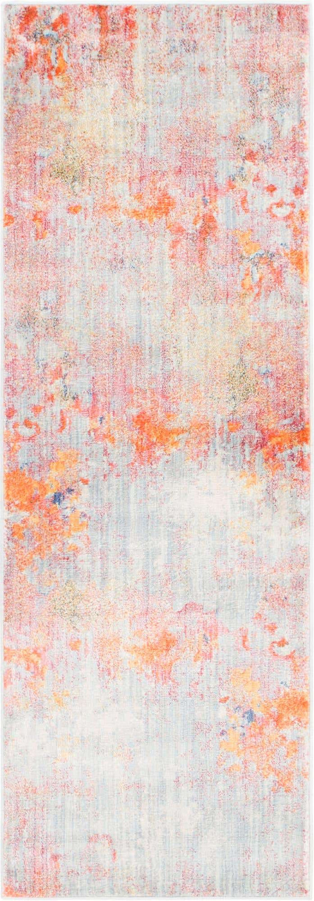 Multicolor 2' 2 x 6' 1 Helios Runner Area Rug 100% Polypropylene (Space-Dyed Yarn) Easy Clean With Cotton Backing Contemporary Carpet for Sale at Rug Engine
