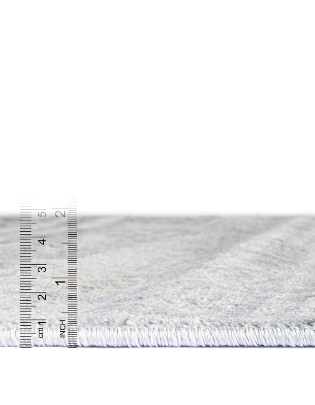 Silver Mist 5' 1 x 8' Helios Rectangle Area Rug 100% Polypropylene (Space-Dyed Yarn) Easy Clean With Cotton Backing Contemporary Carpet for Sale at Rug Engine