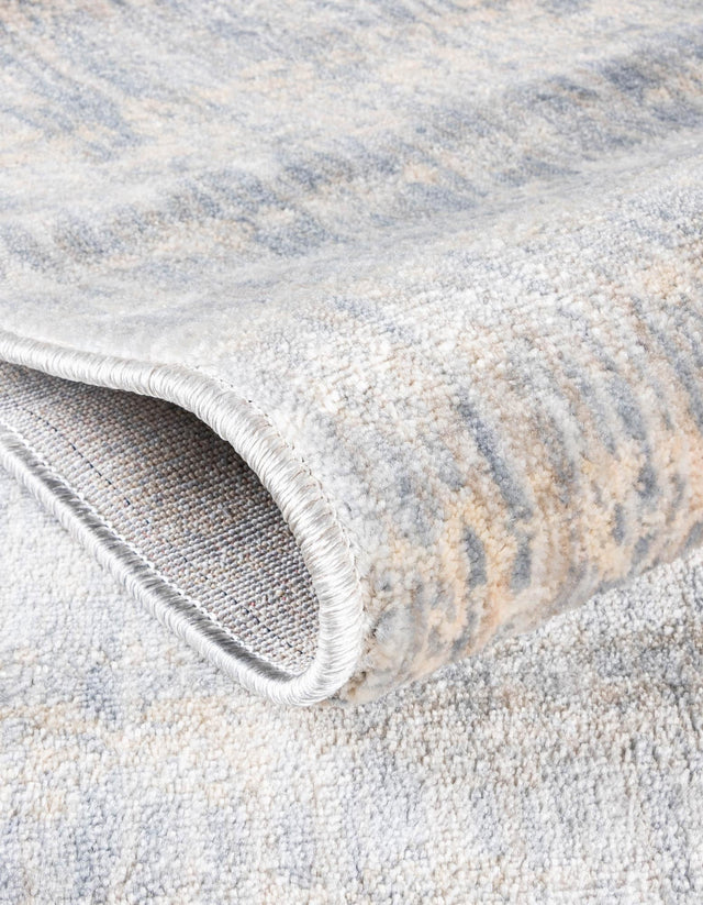 Silver Mist 5' 1 x 8' Helios Rectangle Area Rug 100% Polypropylene (Space-Dyed Yarn) Easy Clean With Cotton Backing Contemporary Carpet for Sale at Rug Engine