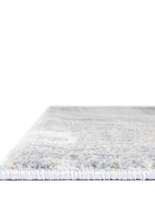 Silver Mist 8' x 10' Helios Rectangle Area Rug 100% Polypropylene (Space-Dyed Yarn) Easy Clean With Cotton Backing Contemporary Carpet for Sale at Rug Engine