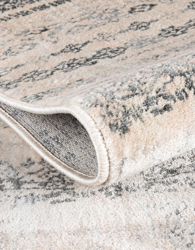 Beige 5' 1 x 8' Helios Rectangle Area Rug 100% Polypropylene (Space-Dyed Yarn) Easy Clean With Cotton Backing Contemporary Carpet for Sale at Rug Engine