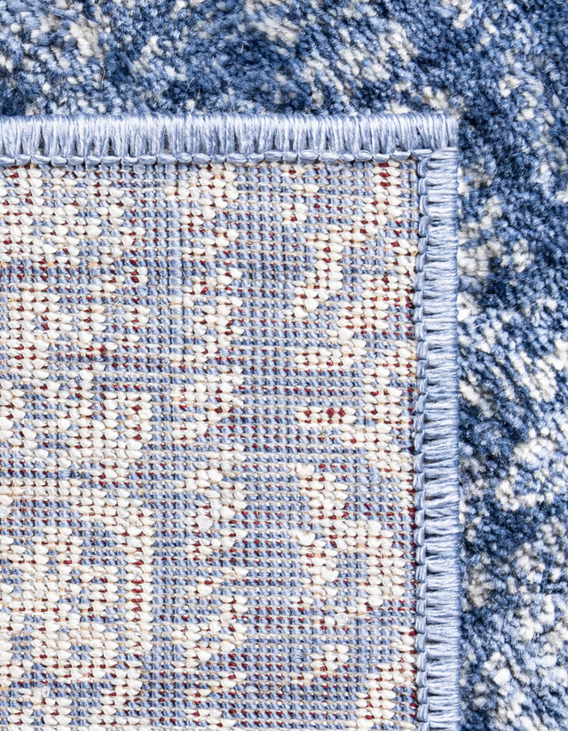 Navy Blue 2' 2 x 6' 1 Helios Runner Area Rug 100% Polypropylene (Space-Dyed Yarn) Easy Clean With Cotton Backing Contemporary Carpet for Sale at Rug Engine