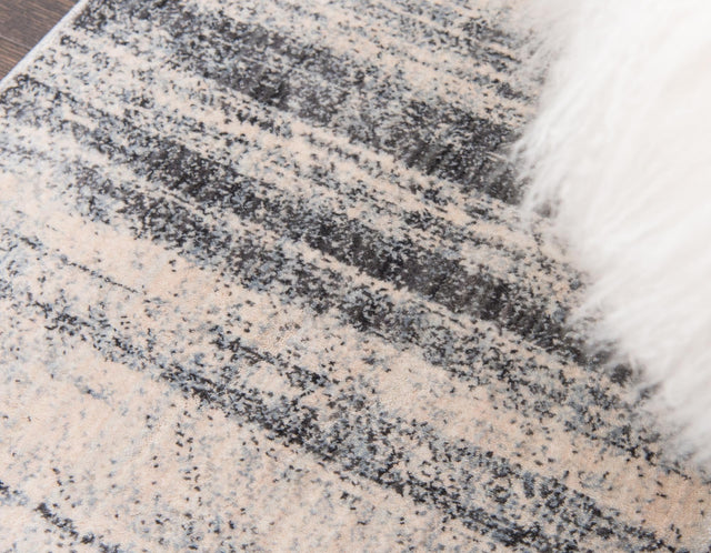 Gray 2' 2 x 6' Helios Runner Area Rug 100% Polypropylene (Space-Dyed Yarn) Easy Clean With Cotton Backing Contemporary Carpet for Sale at Rug Engine