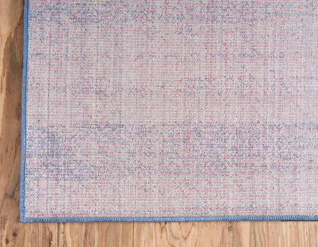 Blue 2' 2 x 6' 1 Helios Runner Area Rug 100% Polypropylene (Space-Dyed Yarn) Easy Clean With Cotton Backing Contemporary Carpet for Sale at Rug Engine