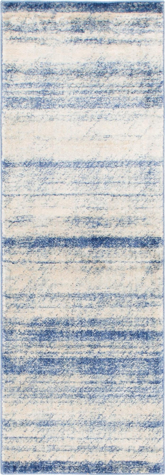 Blue 2' 2 x 6' 1 Helios Runner Area Rug 100% Polypropylene (Space-Dyed Yarn) Easy Clean With Cotton Backing Contemporary Carpet for Sale at Rug Engine