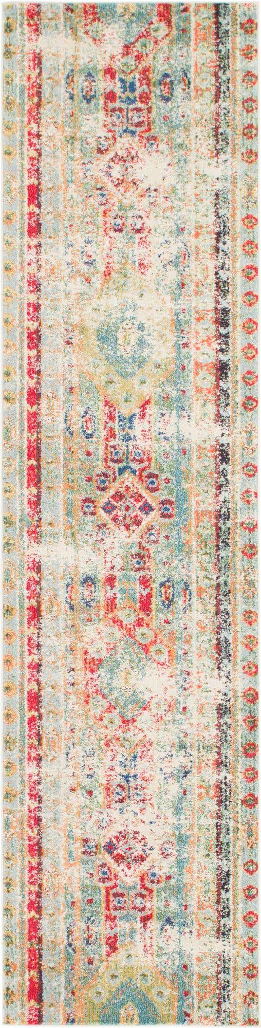 Blue 2' 7 x 10' Sedona Runner Area Rug