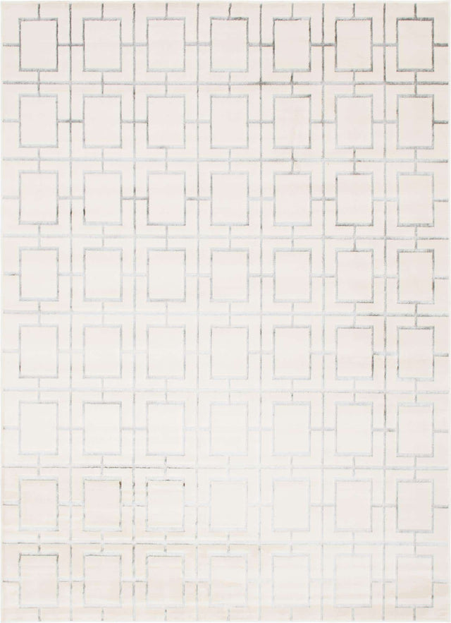 White Silver 9' x 12' Marilyn Monroe Glam Rectangle Area Rug 70% Polypropylene & 30% Polyester Vivid Geometric Modern Carpet for Interior Home Decor for Sale at Rug Engine
