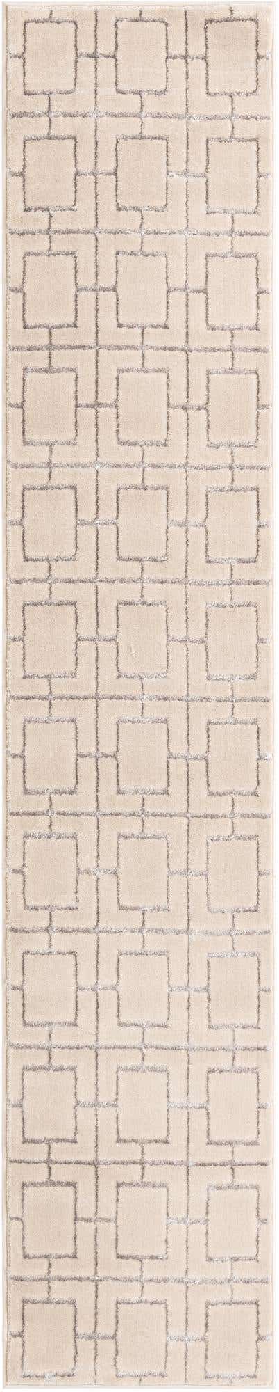 White Silver 2' x 10' Marilyn Monroe Glam Runner Area Rug 70% Polypropylene & 30% Polyester Vivid Geometric Modern Carpet for Interior Home Decor for Sale at Rug Engine