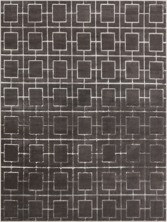Gray Silver 9' x 12' Marilyn Monroe Glam Rectangle Area Rug 70% Polypropylene & 30% Polyester Vivid Geometric Modern Carpet for Interior Home Decor for Sale at Rug Engine