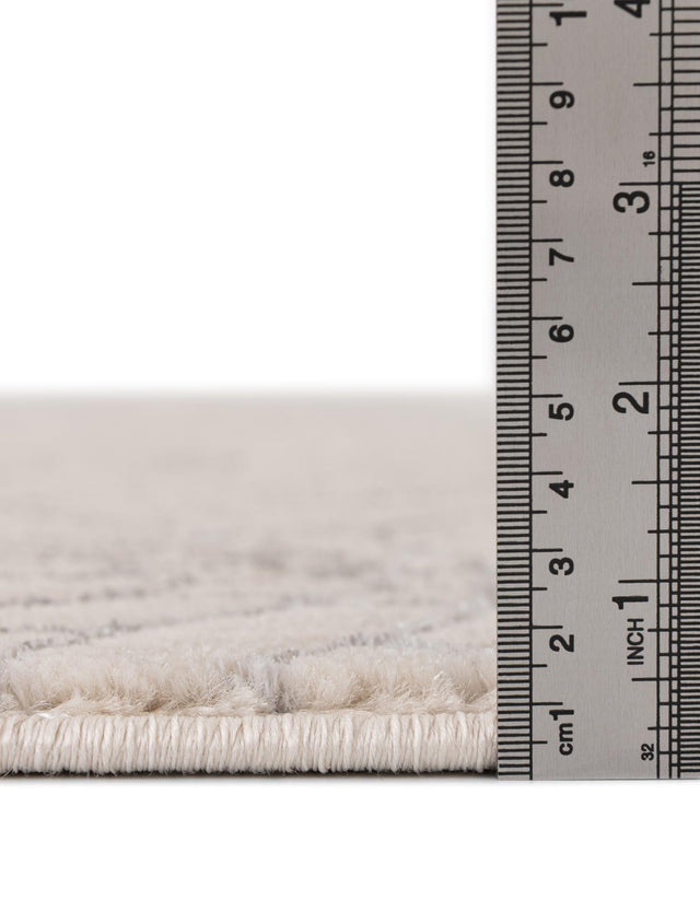 White Silver 9' x 12' Marilyn Monroe Glam Rectangle Area Rug 70% Polypropylene & 30% Polyester Vivid Geometric Modern Carpet for Interior Home Decor for Sale at Rug Engine