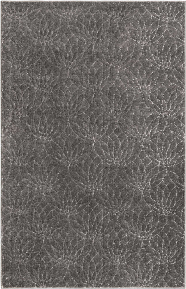 Gray Silver 5' 3 x 8' Marilyn Monroe Glam Rectangle Area Rug 70% Polypropylene & 30% Polyester Vivid Geometric Modern Carpet for Interior Home Decor for Sale at Rug Engine