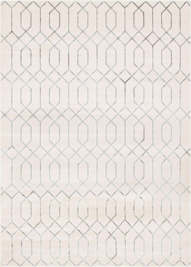 White Silver 9' x 12' Marilyn Monroe Glam Rectangle Area Rug 70% Polypropylene & 30% Polyester Vivid Geometric Modern Carpet for Interior Home Decor for Sale at Rug Engine