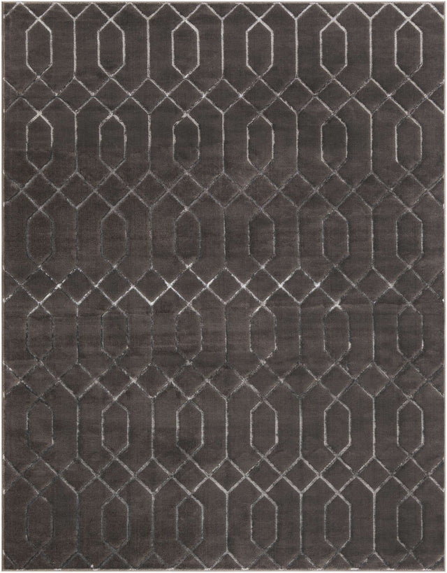 Gray Silver 7' 10 x 10' Marilyn Monroe Glam Rectangle Area Rug 70% Polypropylene & 30% Polyester Vivid Geometric Modern Carpet for Interior Home Decor for Sale at Rug Engine