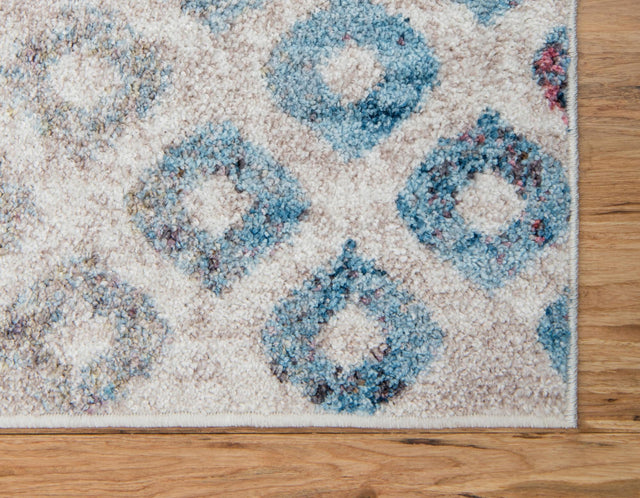 Multicolor 7' 1 x 10' Rainbow Rectangle Area Rug Colorful Modern Unique Carpet for Living Rooms, Dining, Bedrooms, Office, Dorms for Sale at Rug Engine